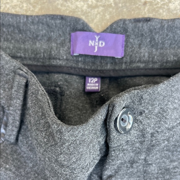 NYDJ Charcoal Dress Pants for Men - Picture 2 of 6